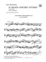 16 Grandi studi da concerto dall'op. 64 - Carl Baermann - Partition